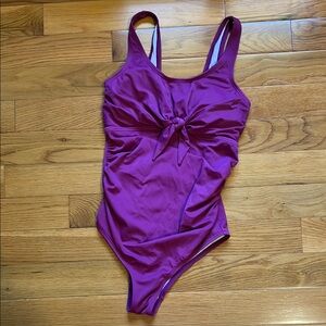 Pinkblush One Piece Swimsuit with Twist tie Detail